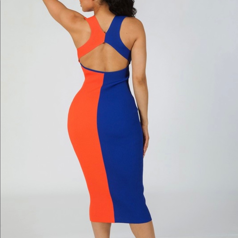 Color Block Dress - Picture 5 of 6
